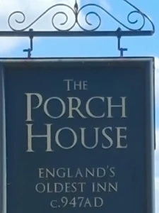 The Porch House in Stow-on-the-Wold, claiming to be England’s oldest inn dating to c.947 AD